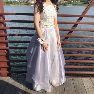 Prom dress !! Two piece beautiful detailing!